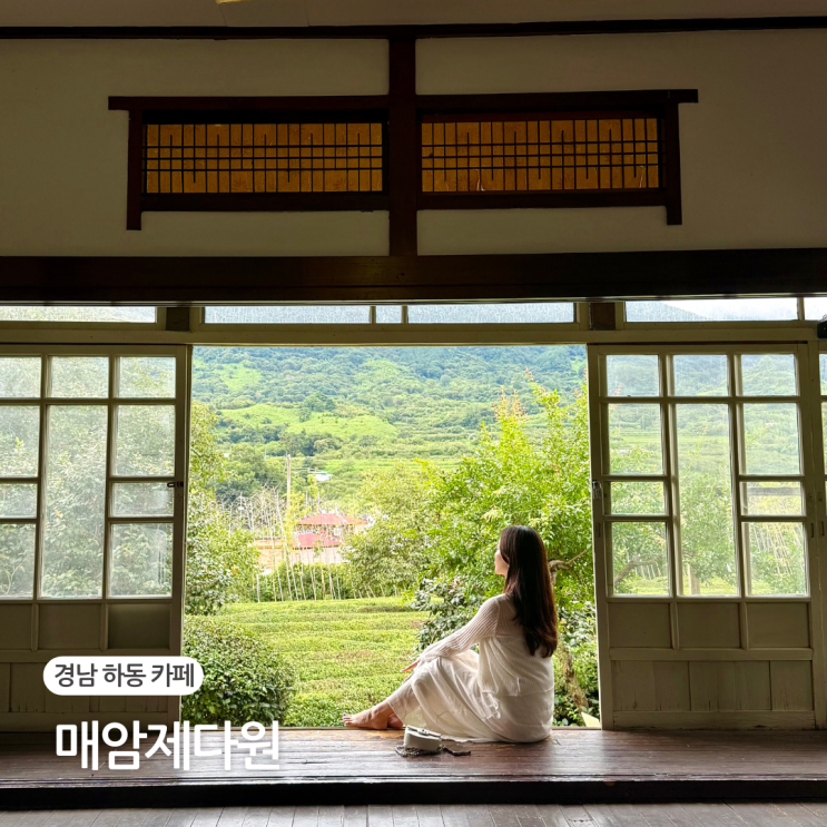  경남 하동 여행 매암제다원 녹차밭 카페 매암차박물관