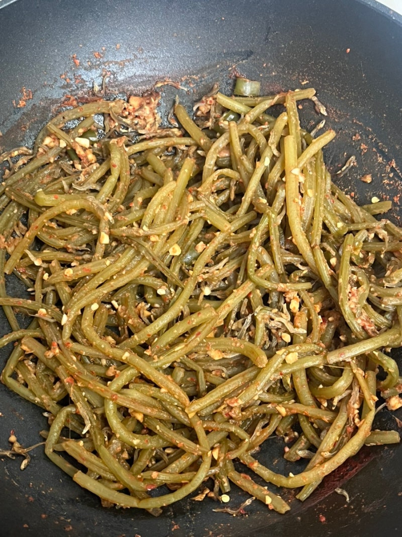 고구마순된장지짐