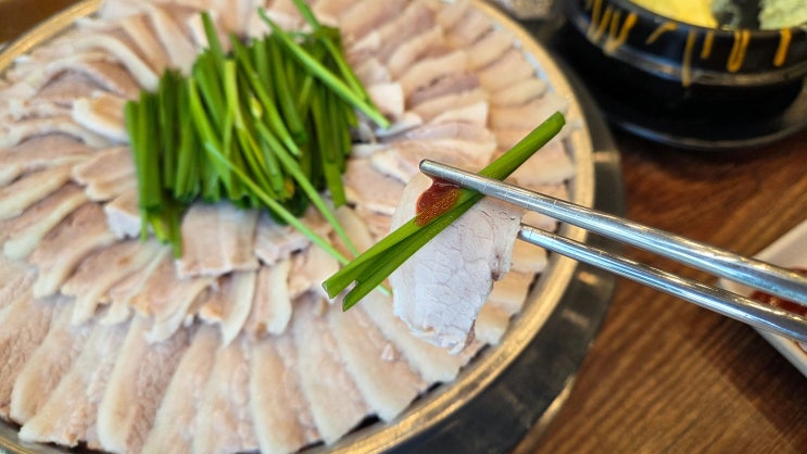  여의도맛집추천 골수 여의도점 신상맛집 가브리살 수육전골, 사골수제비
