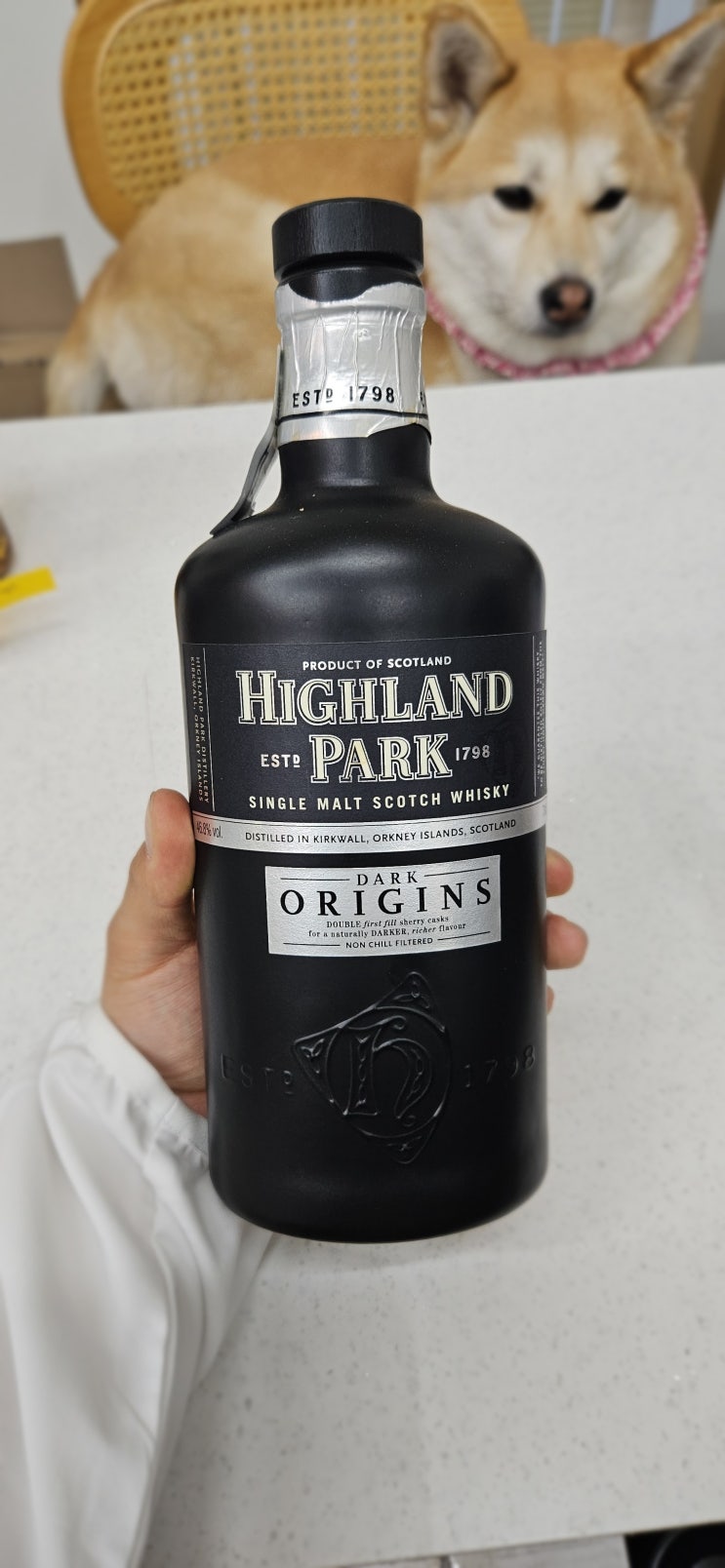  하이랜드파크 다크 오리진 - 피트충이 맛있게 마신 셰리 위스키 (Highland Park Dark Origins)