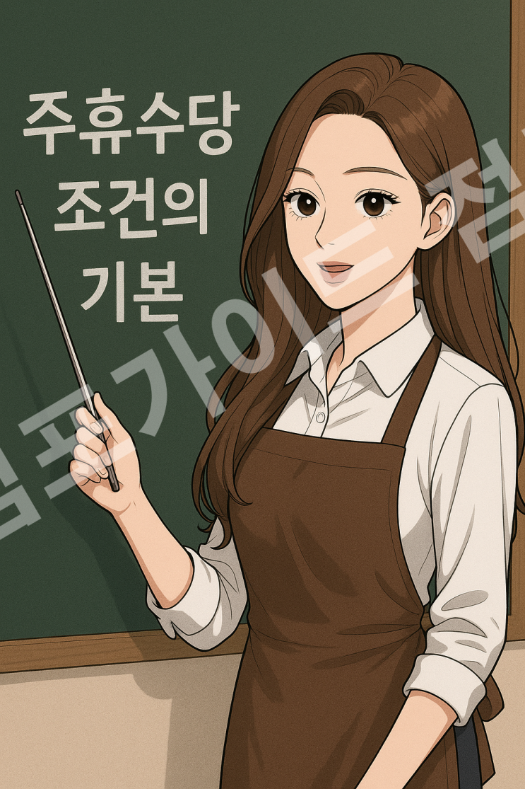  알바 주휴수당 조건과 최저임금, 카페 운영 인건비 계산 실전 가이드
