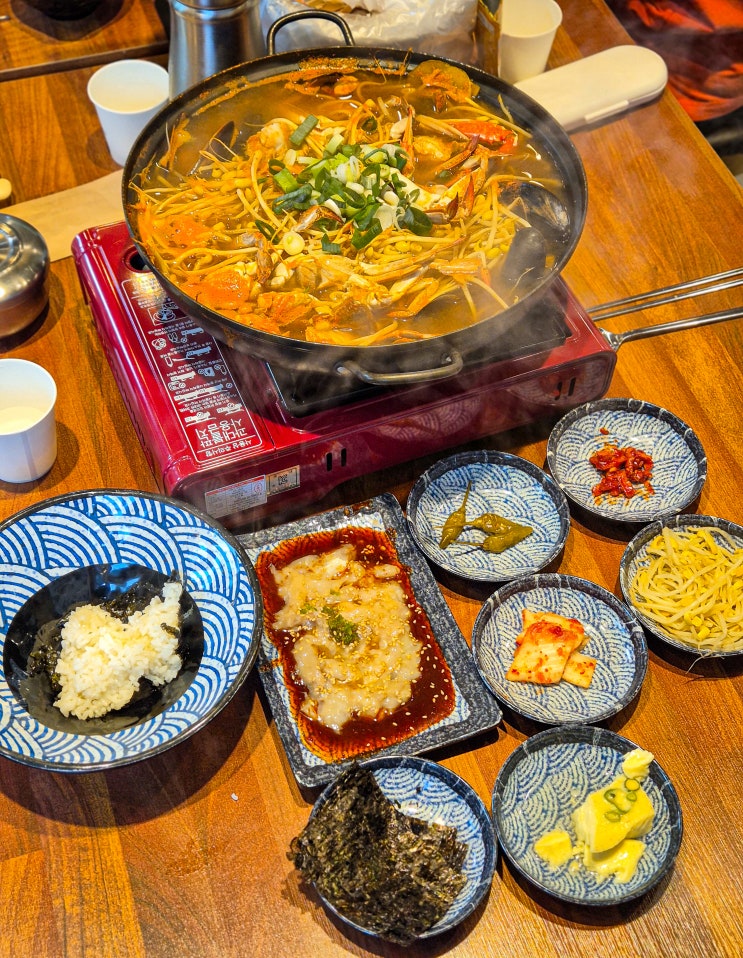  강화도 애견동반 가능한 꽃게탕 맛집 꽃새담 후기