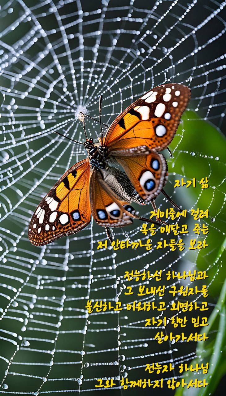  jms 정명석목사 영감의시 ㅡ 자기 삶