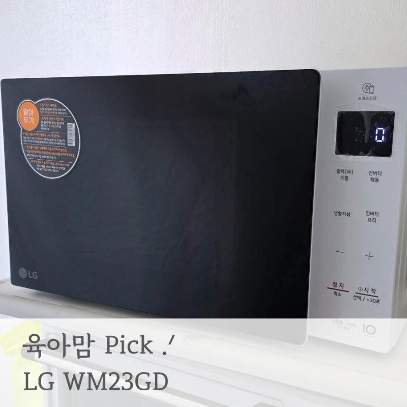 LG 디오스 전자레인지 23L 추천하는 이유