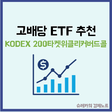  고배당 ETF 추천 KODEX 200타겟위클리커버드콜