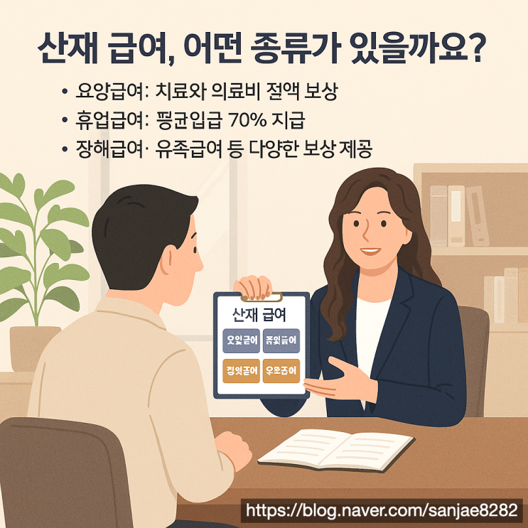  산재 급여 종류와 신청 방법, 한 번에 정리합니다