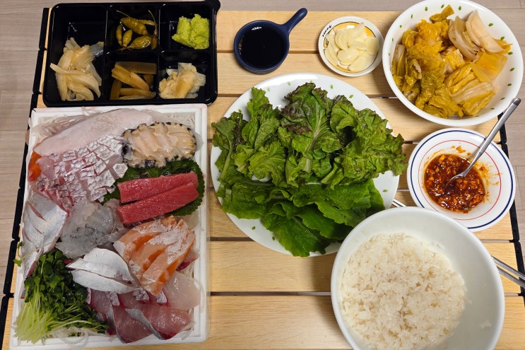  노량진수산시장 독도수산 회배달 당일 퀵배송 전화주문 없이 가능