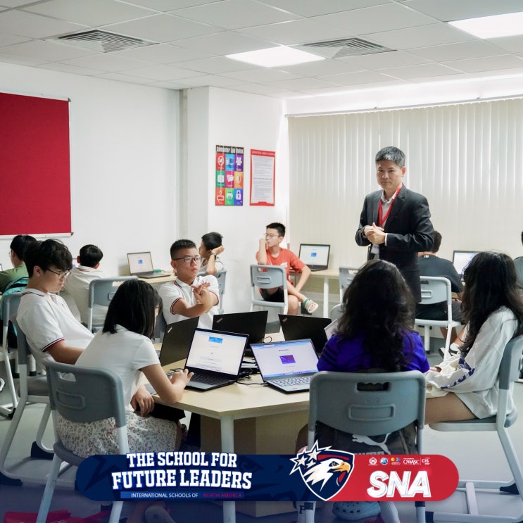  호치민 고등학교 SNA AI 워크숍 현장 스토리