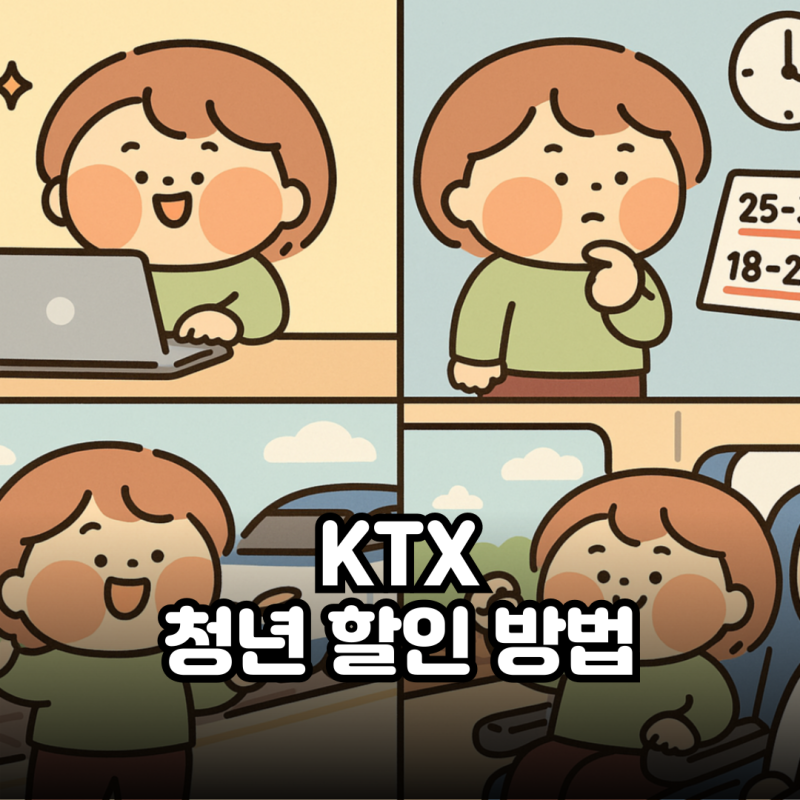 KTX 청춘 할인 방법｜청소년 드림 | 힘내라 청춘 혜택 총정리