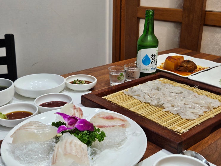  야탑 횟집 후포항 회식 모임 장소 추천 자연산 전문 맛집 주차 메뉴
