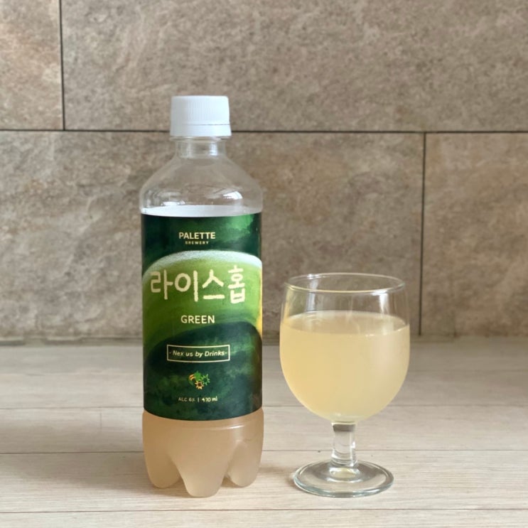  탄산 가득한 하이볼같은 가볍고 청량한 쌀맥주 막걸리, 라이스홉