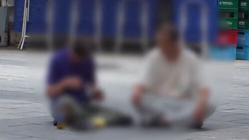 "한판 둬" 음주 노상방뇨도…노인들 아지트 밀리자 "억울"[SBS뉴스]