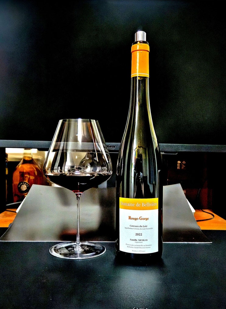  [레드] 도멘 드 벨리비에르 루즈 고즈 2022 Domaine de Belliviere Rouge Gorge 2022 프랑스 루아르 피노 도니 레드 와인 리뷰