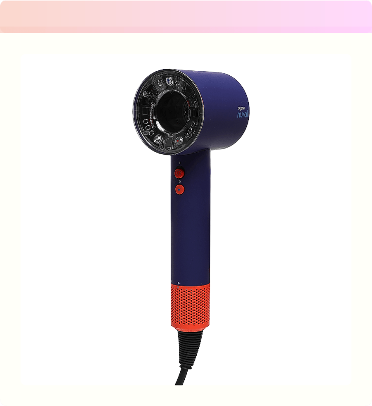 손상모 Bye! 다이슨 슈퍼소닉 뉴럴, 빈카블루 헤어드라이어 쓰고 찰랑이는 여신머리 Get!