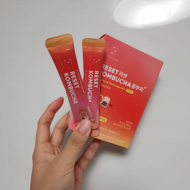  콤부차효능 자몽맛 칼로리 유산균음료 추천