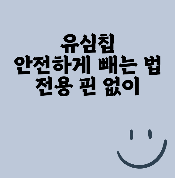 유심칩 안전하게 빼는 법과 전용 핀 없이 활용할 수 있는 대체 도구 정리