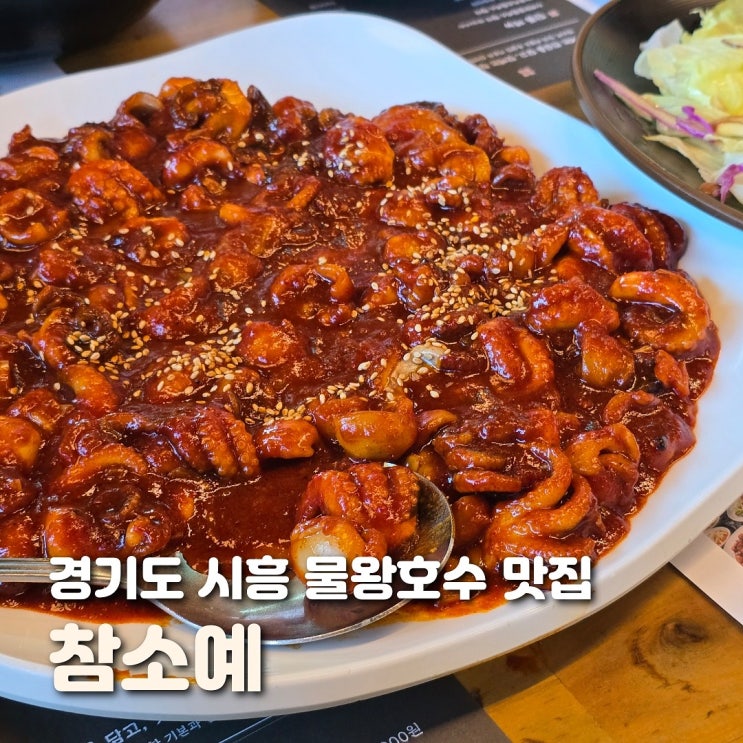  시흥 물왕저수지 맛집 참소예 매콤한 쭈꾸미 볶음