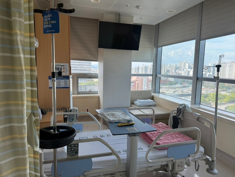 가톨릭대학교 서울성모병원 1인실 컨디션&입원료(병실비) &주차요금