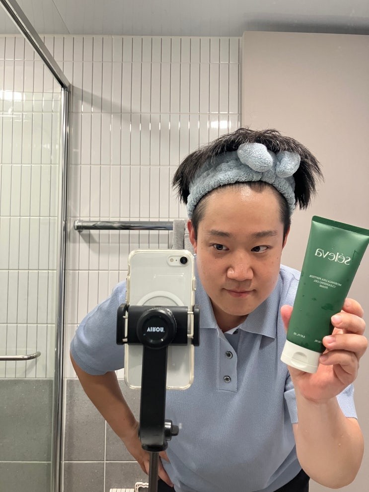  여드름 폼클렌징 선크림 클렌징 고민 끝. 펩타이드 7종 담은 셀레바 모링가 클렌징 젤 폼