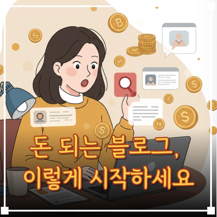  블로그수익화 방법 5가지 알려드릴게요