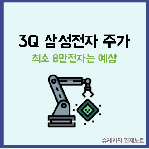  삼성전자 3분기 전망 주가 상승 기대 중