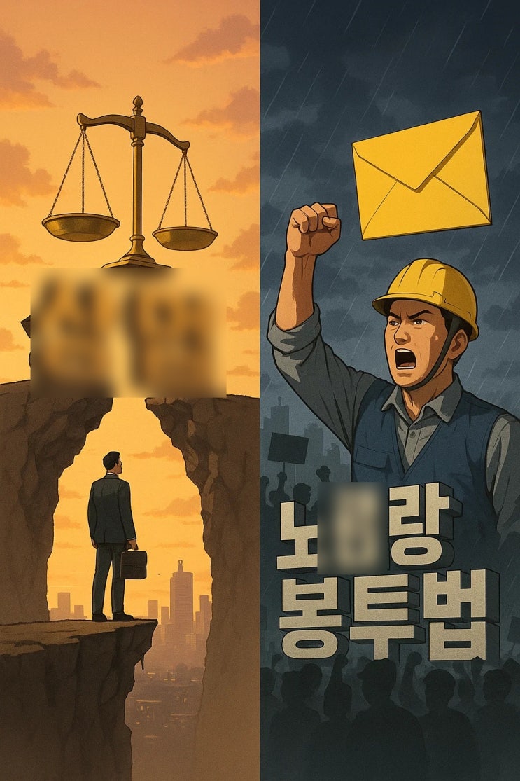 <b>상법 개정안</b>·노란봉투법, 대한민국 기업의 미래를 위협하는... 
