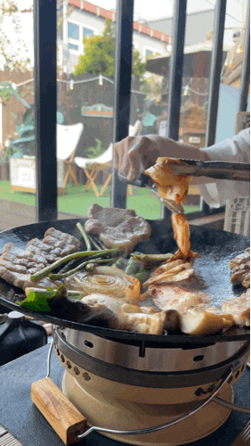  인천대공원 맛집 바베큐식당 인더캠핑 위치 주차 솔직 후기