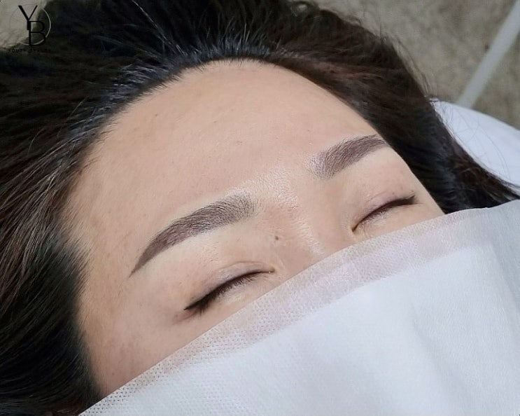  상무지구눈썹문신 후기입니다 차이 보고 가세요
