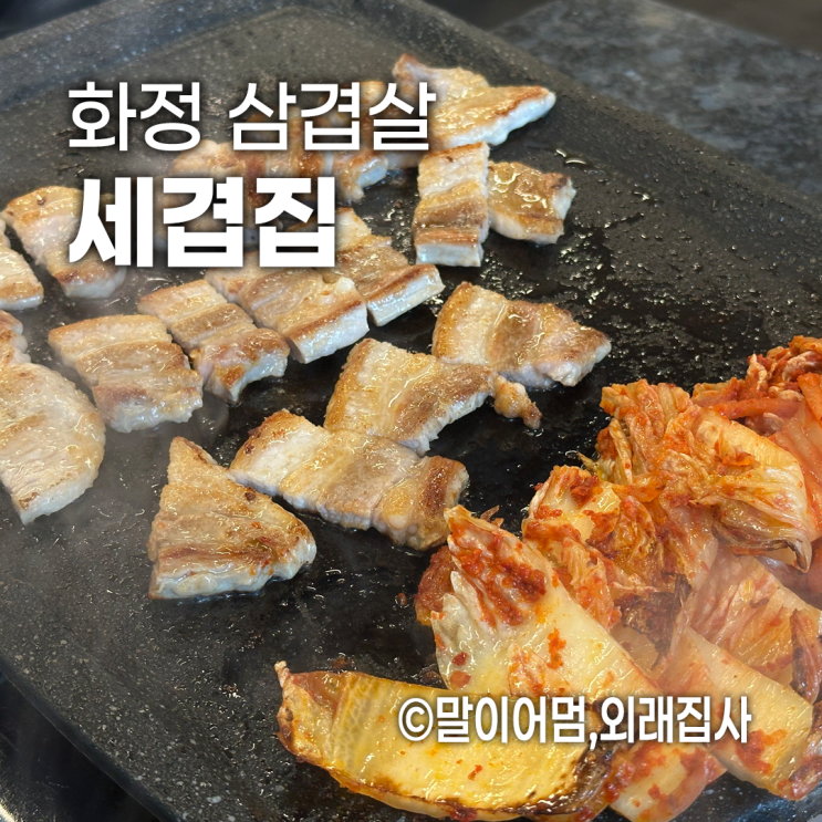  화정역 점심특선 삼겹살 맛집 세겹집 | 만삼천원으로 즐기는 김치삼겹정식