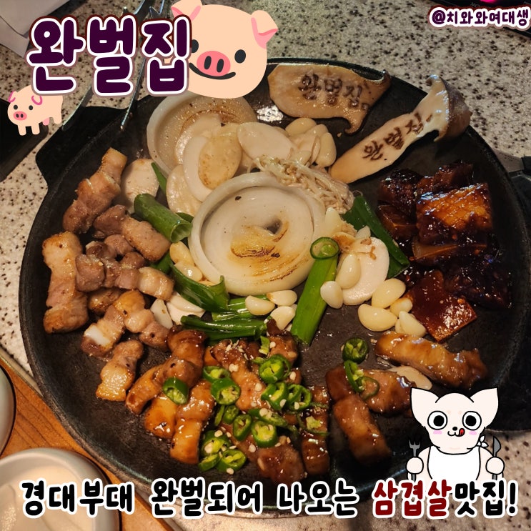  경성대 맛집 고기집 완벌집 대연동 삼겹살 회식