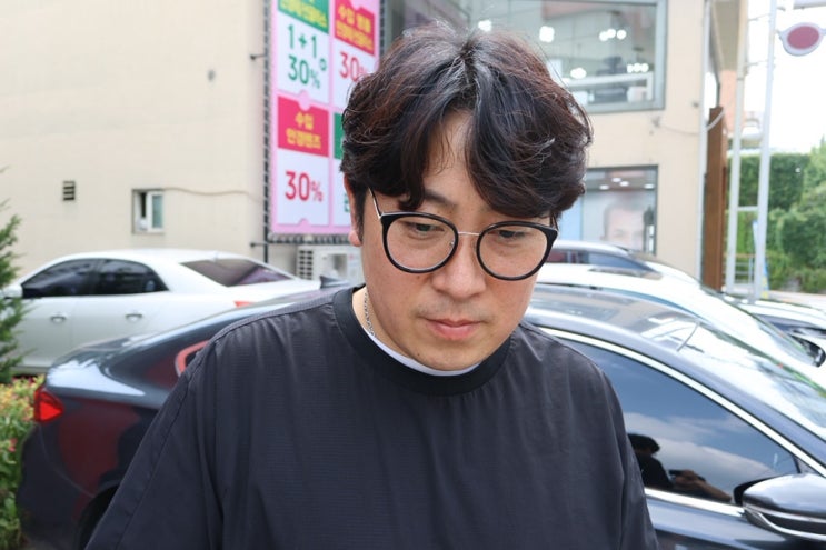  별내 안경 40대 노안 증상 아이엠안경에서 시력검사 후 맞춤