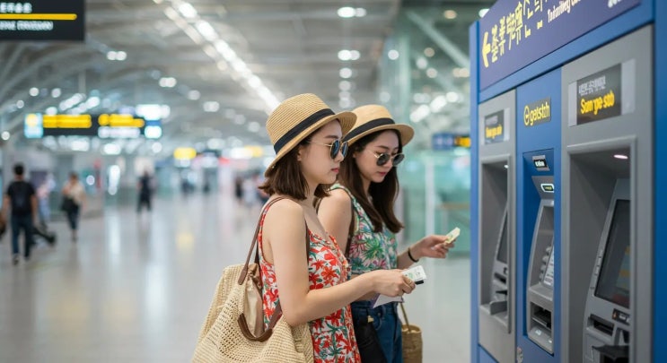  대만 여행  트래블월렛 카드 : ATM 대만 달러 수수료없이 인출 방법