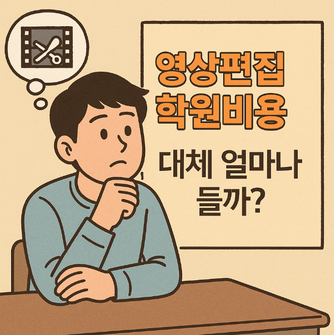  영상편집학원비용, 제대로 알고 준비하는 게 중요하다