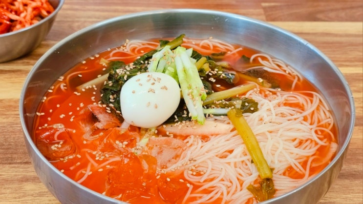  김포 고촌 마루국수 현지인도 찾아가는 식당 콩국수 열무국수