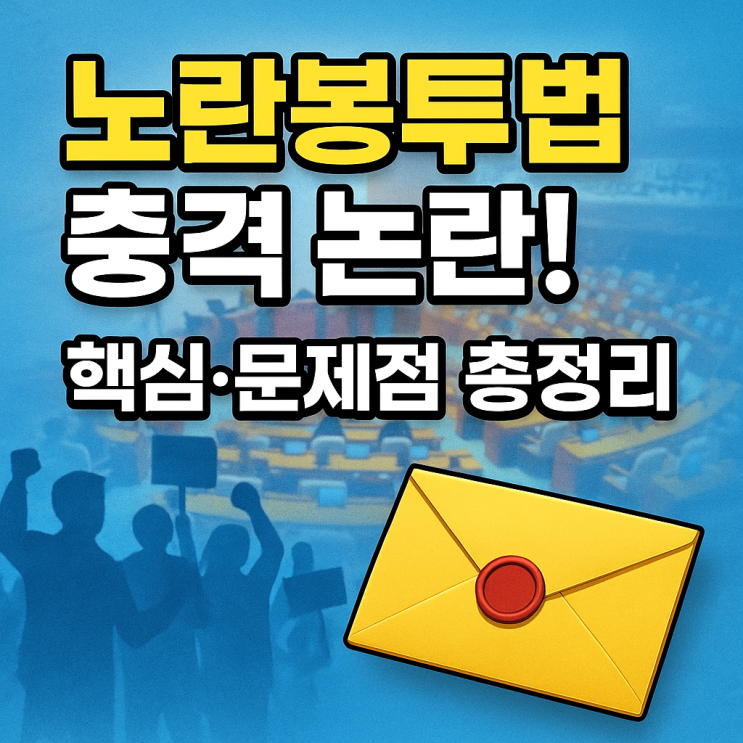  노란봉투법 완전분석 의미 문제점 핵심조항 총정리