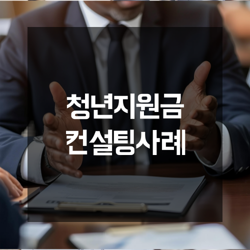  회계지표로 설득하는 청년지원금 충북 컨설팅 사례