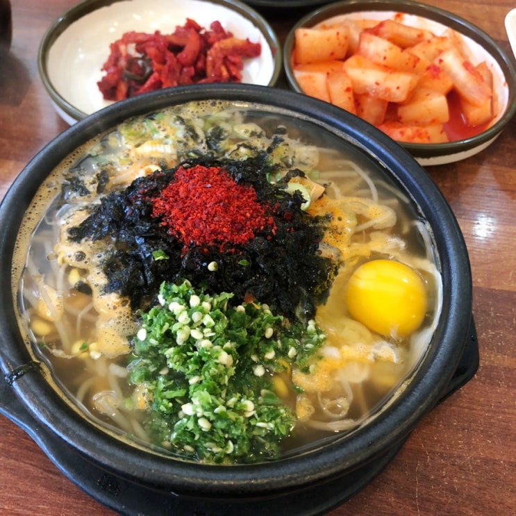  인천 24시 식당 논현동 맛집 한방전주콩나물국밥 7,000원