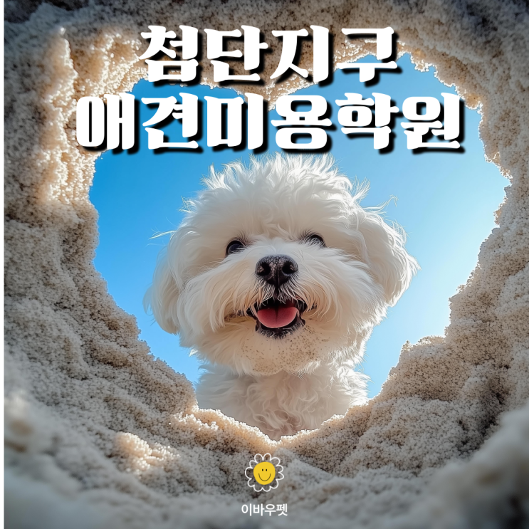  [첨단지구애견미용학원] 수강기간·수강료·자격증까지
