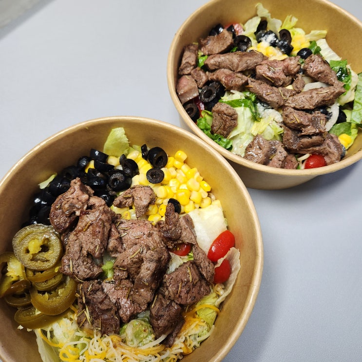  잠실샐러드 맛집 푸짐한 샐러드를 먹을 수 있는 '오니샐러드'