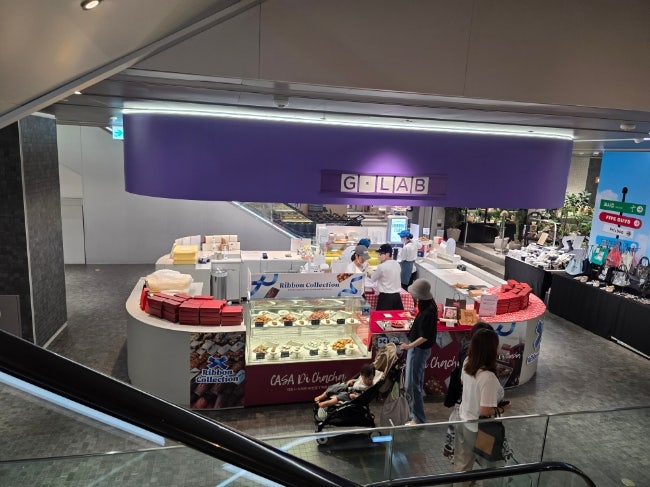  갤러리아백화점 지하 팝업스토어 (중평떡볶이,육거리소문난만두,카운팅스타쿠키,까사디차차 휘낭시에/1059-3베이글,이가네떡볶이,에키노마에)