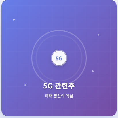  5G 관련주 · 대장주 TOP5! 통신 인프라 혁명의 투자 황금 수혜 기회 