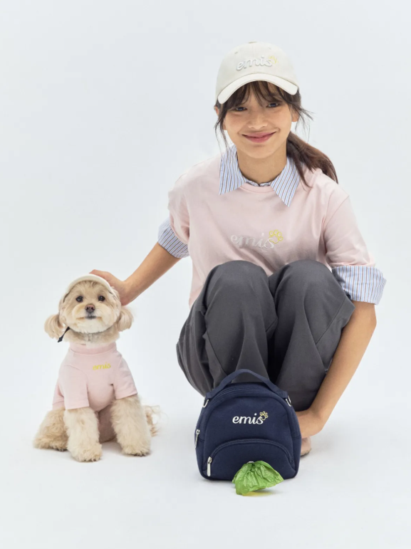  이미스 강아지 후드티 emis 강아지 모자 강아지 풉백