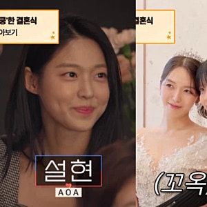 AOA 도화(찬미) 결혼식 영상: 지민, 설현, 혜정 하객 참석