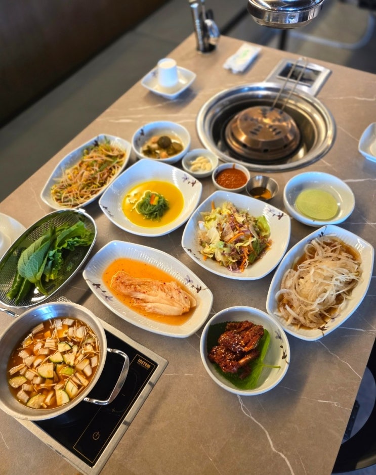  세종 돼지갈비 맛집 가족모임 룸식당 추천 갈비도