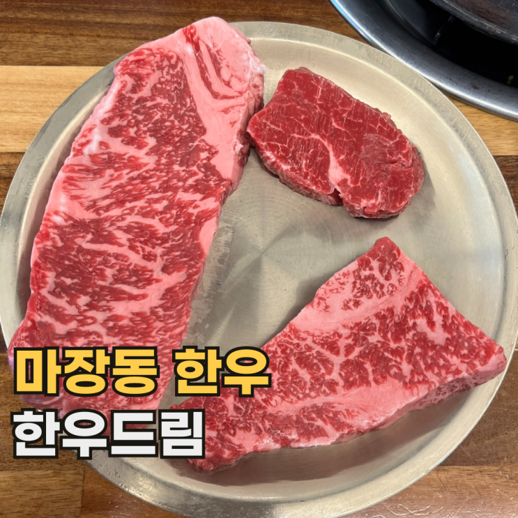  마장동 한우드림 소고기를 배 터지게 먹을 수 있는 서울 한우 맛집