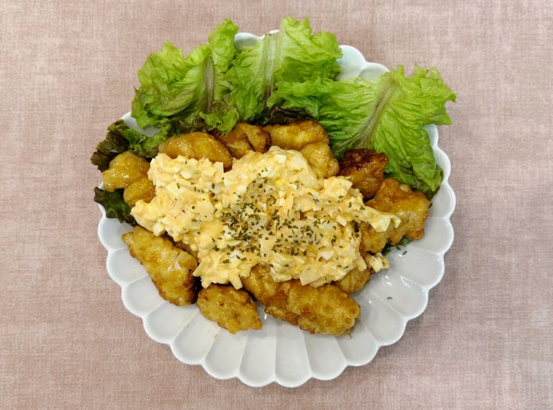 일본식 치킨 요리 치킨난반 만들기 타르타르 소스 레시피