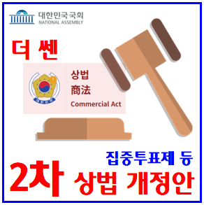  더 쎈 상법 2차 개정안 통과내용 (ft. 집중투표제 의무화) : 감사위원, 분리선임출, 3프로룰, 시행일, 사외독립이사, 특수관계인, 최대주주, 수혜주, 국회본회의