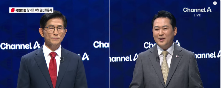 <b>국힘 당대표 결선</b> 토론 정리｜김문수 vs 장동혁, 누가 당을... 
