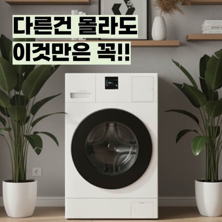  WD80F25CHY 삼성 AI콤보 일체형 세탁기 사기 전에 꼭 알아야 할 5가지