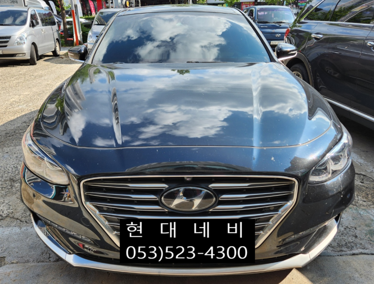  그랜저IG 순정네비게이션 부팅불량 재부팅 수리